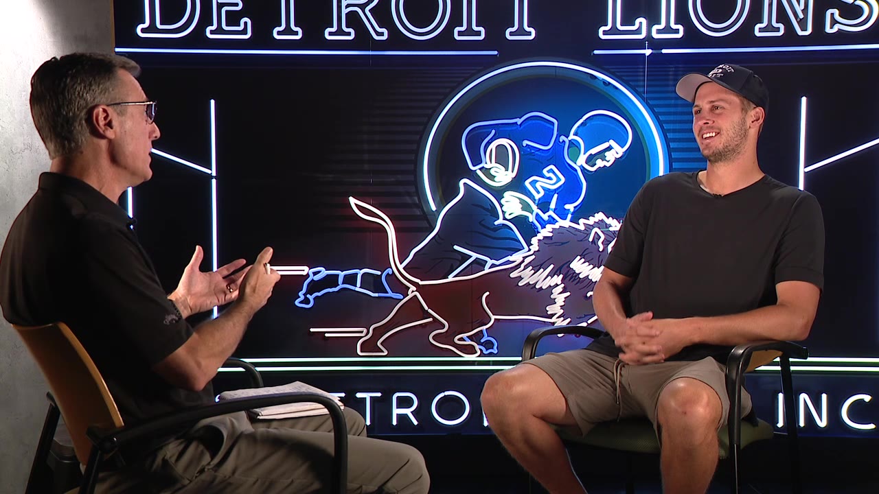 Jared Goff on Lions victory, the offense, and steak!