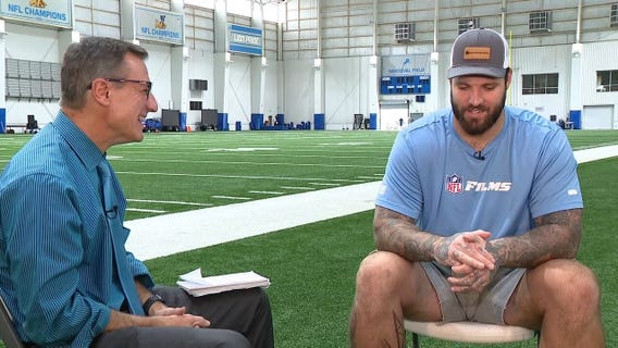 WATCH - Dan Miller sits down with Lions left tackle Taylor Decker