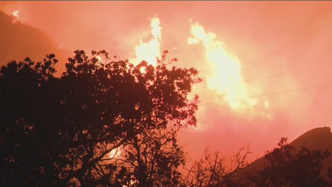 Alisal Fire: Massive wildfire rages west of Santa Barbara