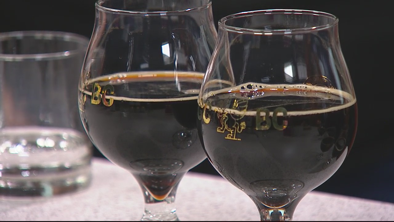 Griffin Claw brew beer with Paczki, marshmallow from cereal