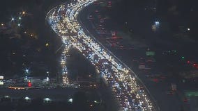 Multi-vehicle accident snarls traffic in Burbank