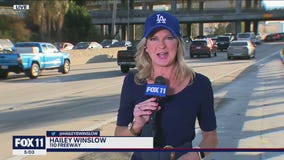 Will Dodgers fans headed to Staples Center make the Lakers season opener on time?