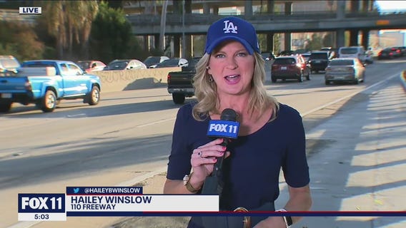 Will Dodgers fans headed to Staples Center make the Lakers season opener on time?