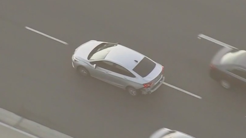 Police chase suspect in custody after driving erratically across Los Angeles