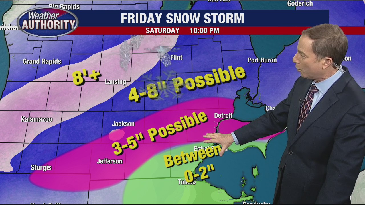 Wintery blast coming for Friday | FOX 2 Detroit