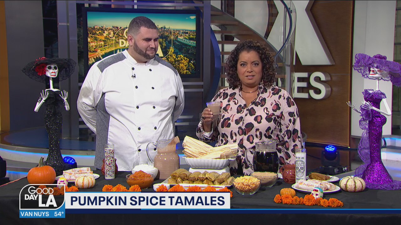 The GDLA crew gets to taste the new Pumpkin Spice Tamales