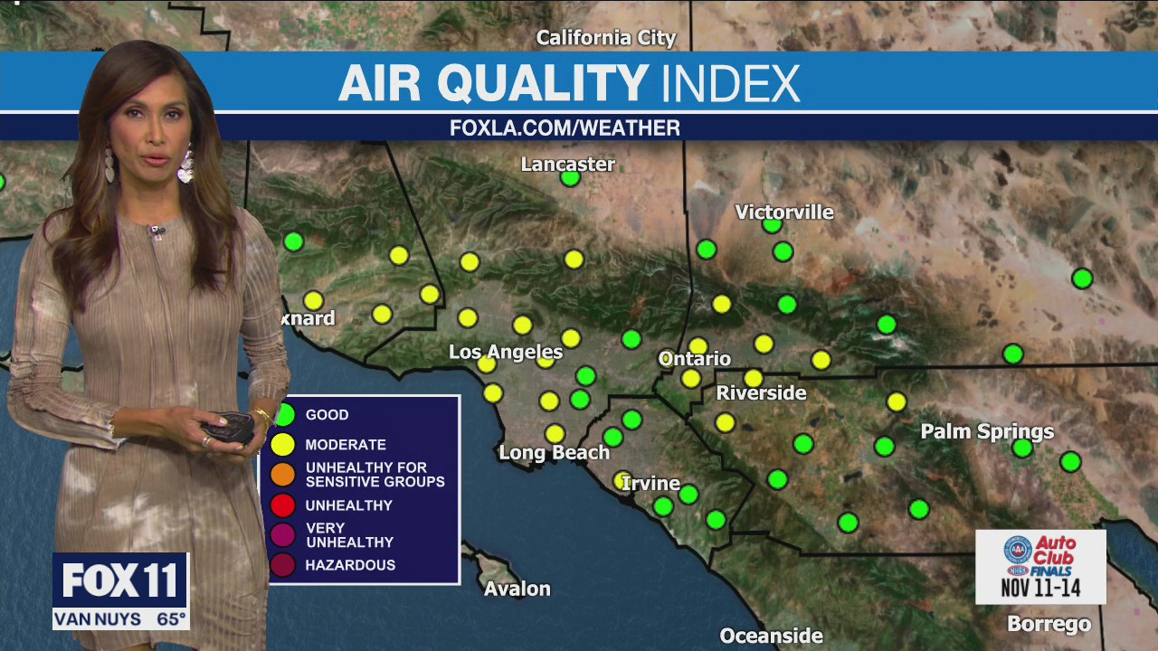 Weather Forecast for Monday, Nov. 1