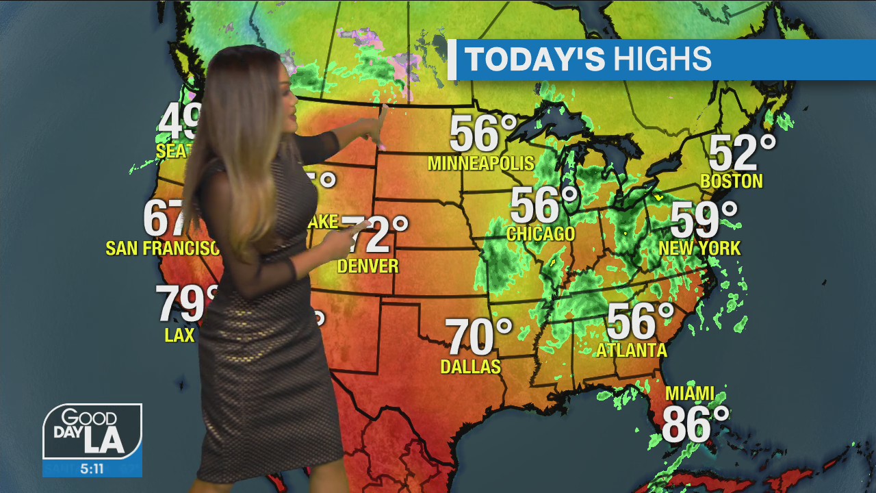 Weather Forecast for Friday, Oct. 29