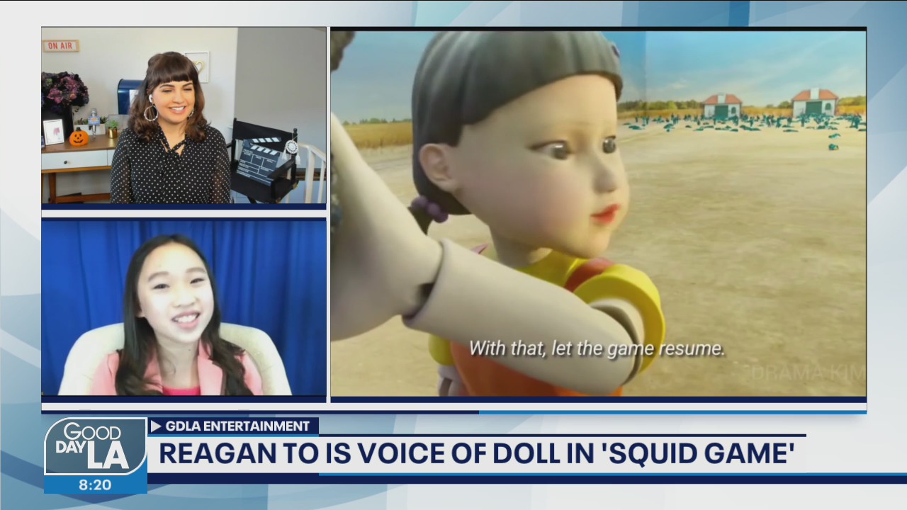 Squid Game's Reagan To talks with Amanda Salas