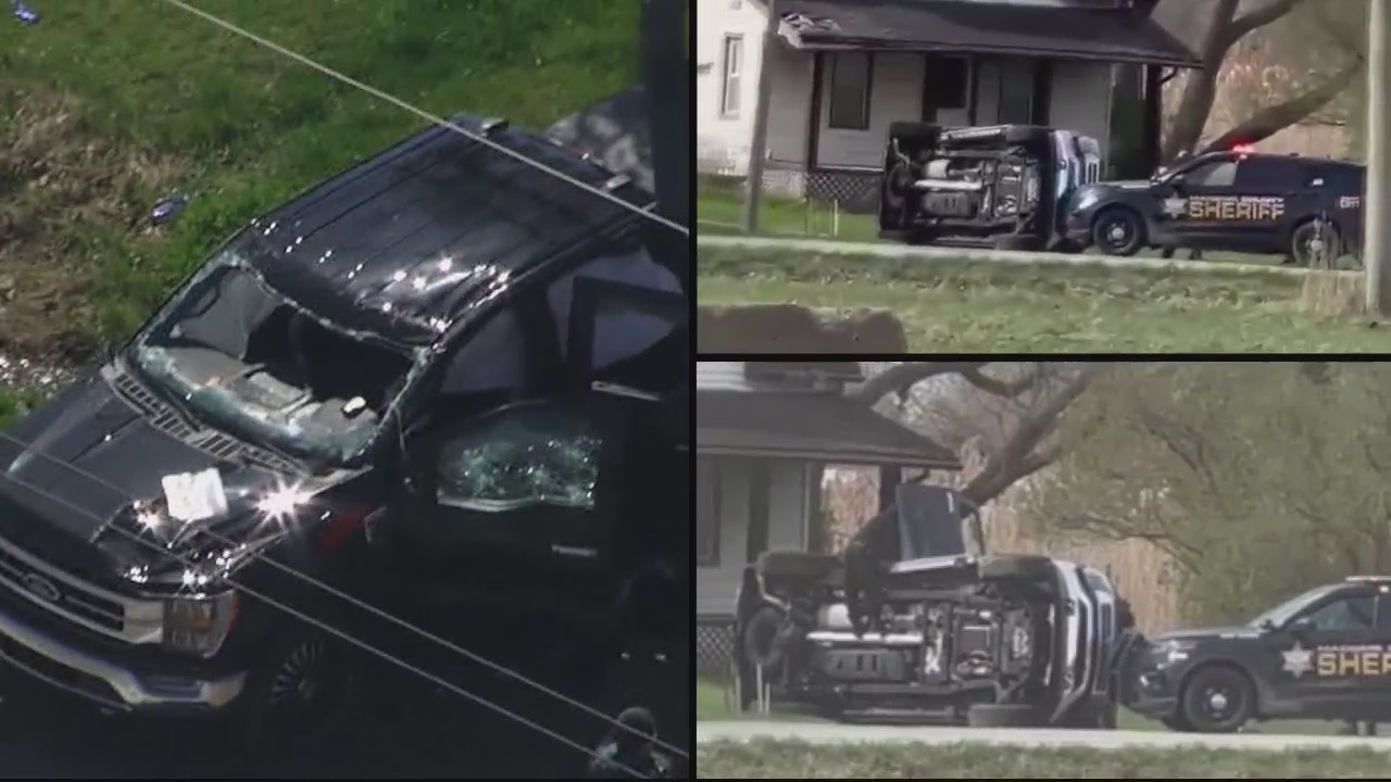 Wanted suspect flees police, crashing into K-9 officer unit in Macomb ...