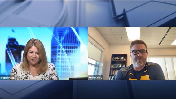 WATCH - Jennifer Hammond talks with Michigan lacrosse head coach Kevin Conry who led the Wolverines to their first ever NCAA Tournament