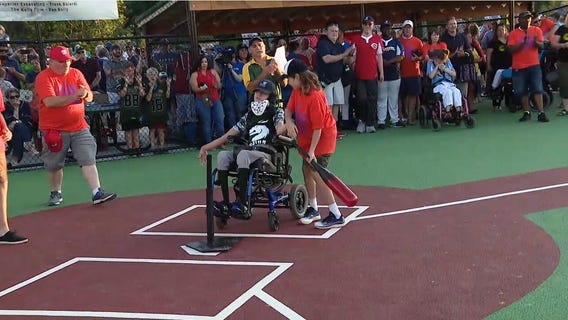 WATCH - Jennifer Hammond with a heartwarming story about a baseball league for those with disabilities