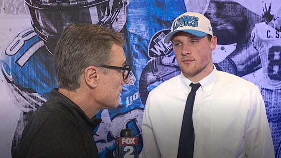 WATCH - Dan Miller goes 1-on-1 with the second of the Lions 1st round draft picks Jack Campbell