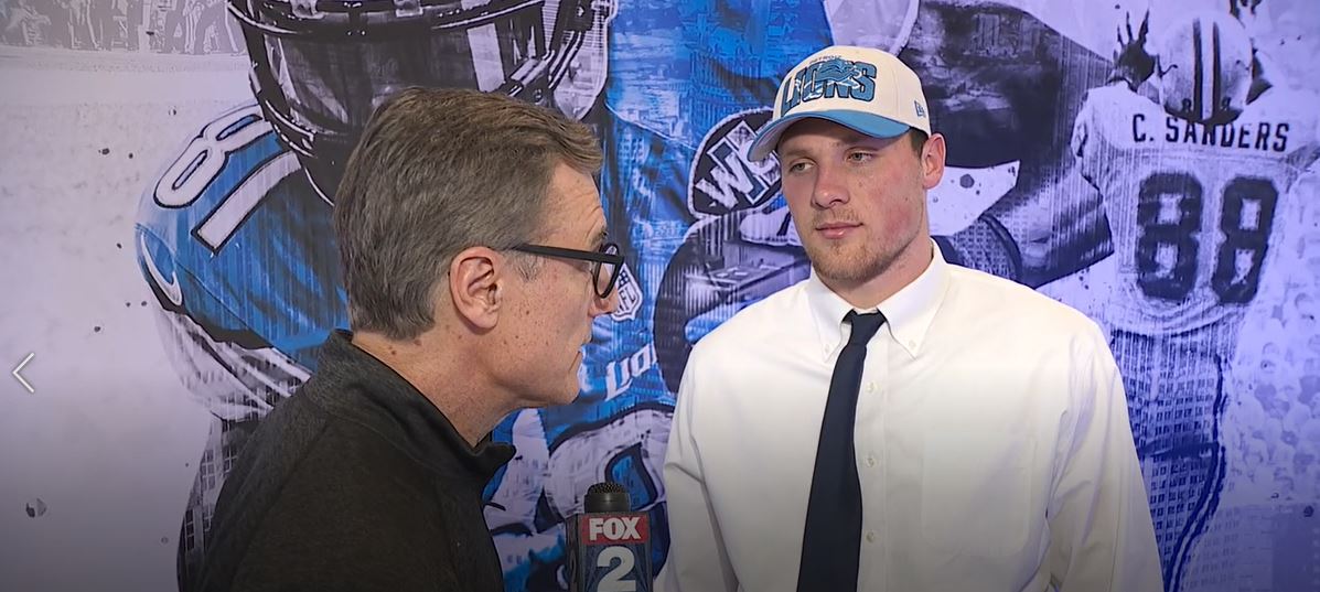WATCH - Dan Miller goes 1-on-1 with the second of the Lions 1st round draft picks Jack Campbell