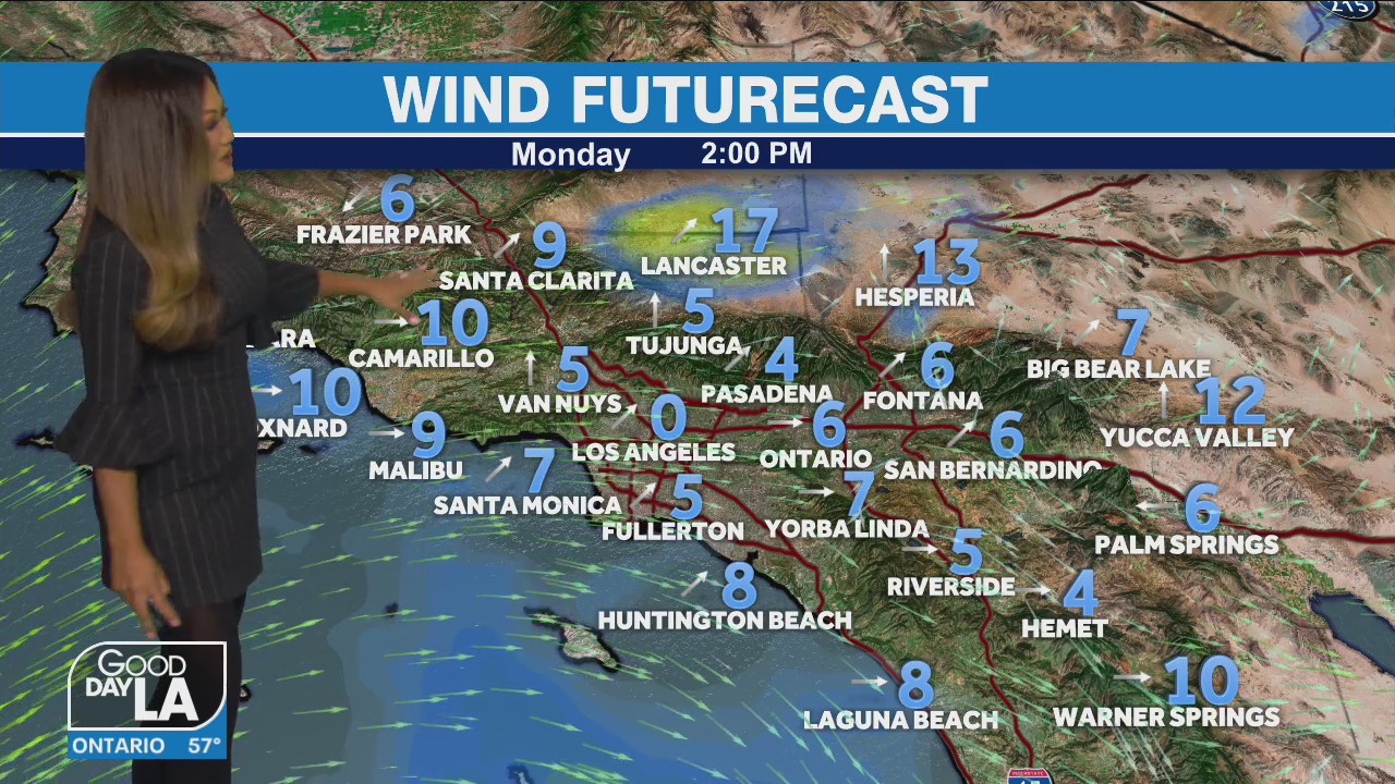 Weather Forecast for Monday, Nov. 1
