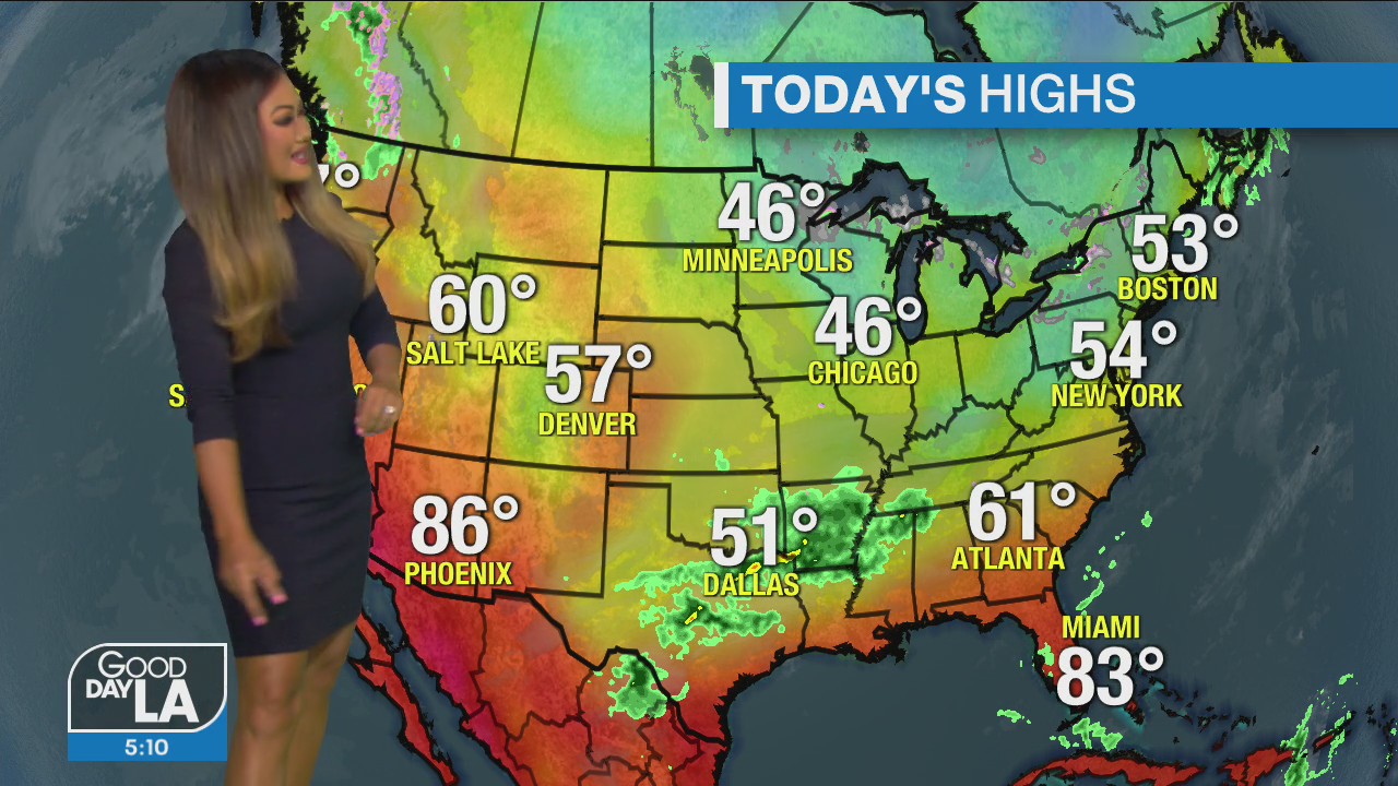 Weather Forecast for Tuesday, Nov. 3