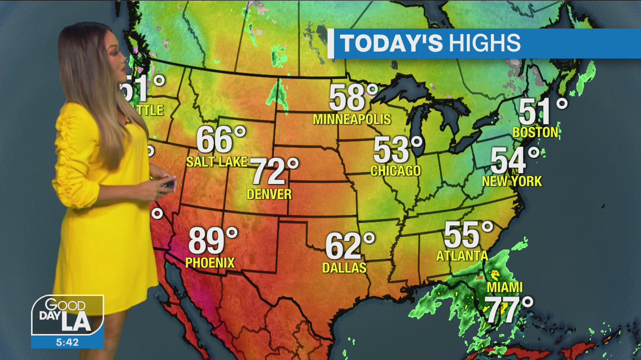 Weather Forecast for Friday, Nov. 5