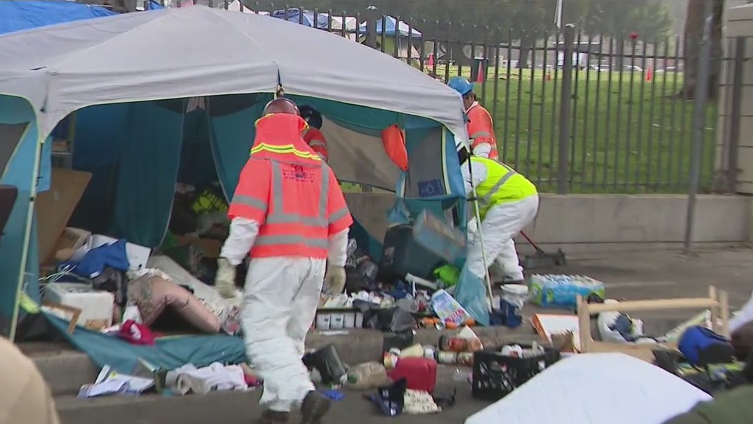 Veterans moved to VA property in West Los Angeles