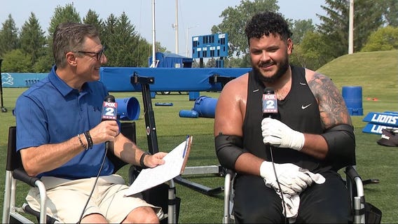WATCH - Dan Miller sits down with Lions guard Jonah Jackson who talks about going into his 4th year with the team