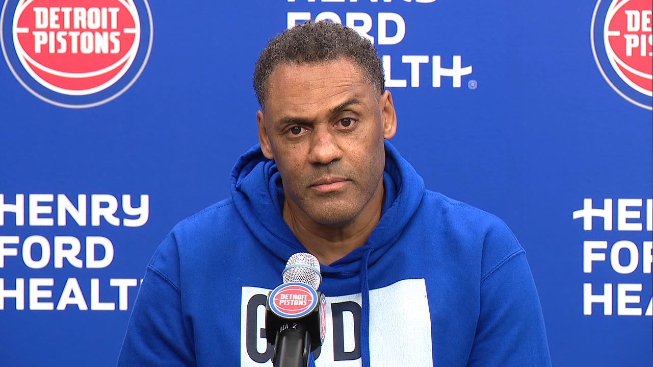 WATCH - Hear what Pistons GM Troy Weaver has to say about his draft plans on Thursday night