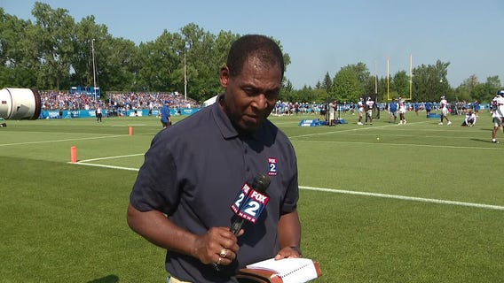 WATCH - Woody reports from Lions camp as they wrap up their final day of joint practices with the Giants