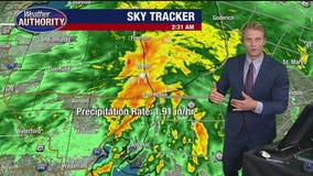 Weather update 2:30 a.m.