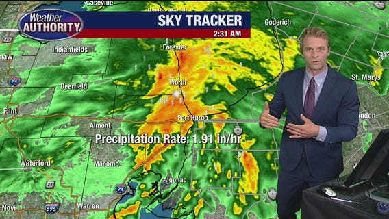 Weather update 2:30 a.m.