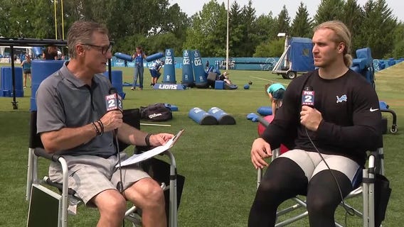 WATCH - Dan Miller goes 1-on-1 with Lions linebacker Alex Anzalone