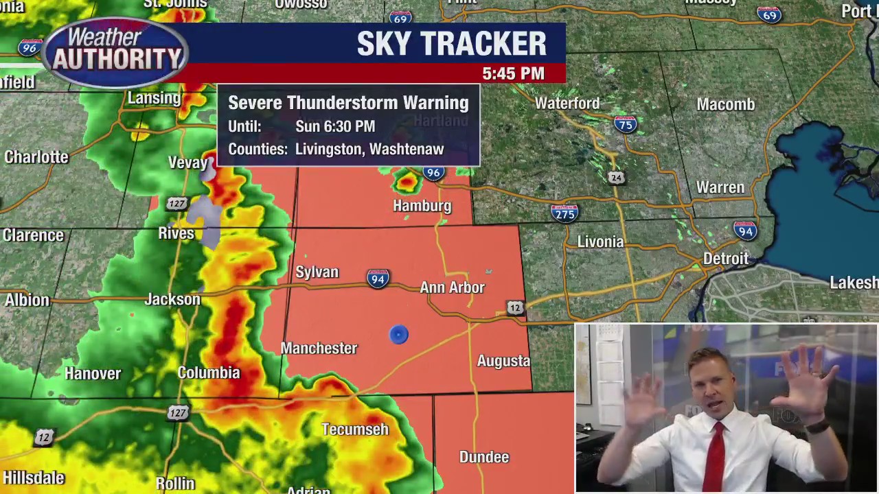 Severe storms approach Metro Detroit -- When to expect the worst | FOX ...