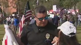 LAPD officers allegedly took part in vaccine mandate protest while in uniform