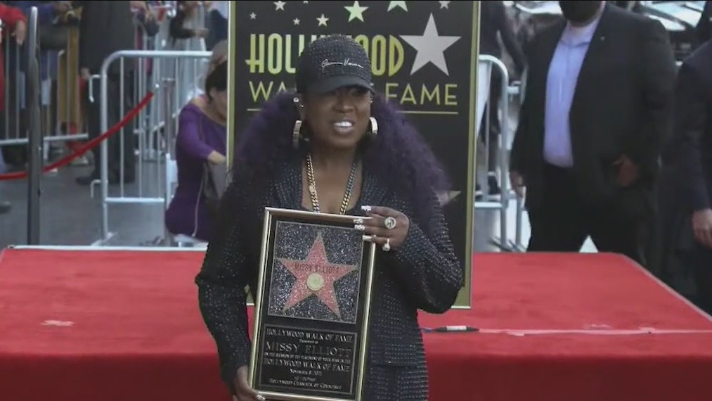 Hip-hop icon Missy Elliott receives star on Hollywood Walk of Fame