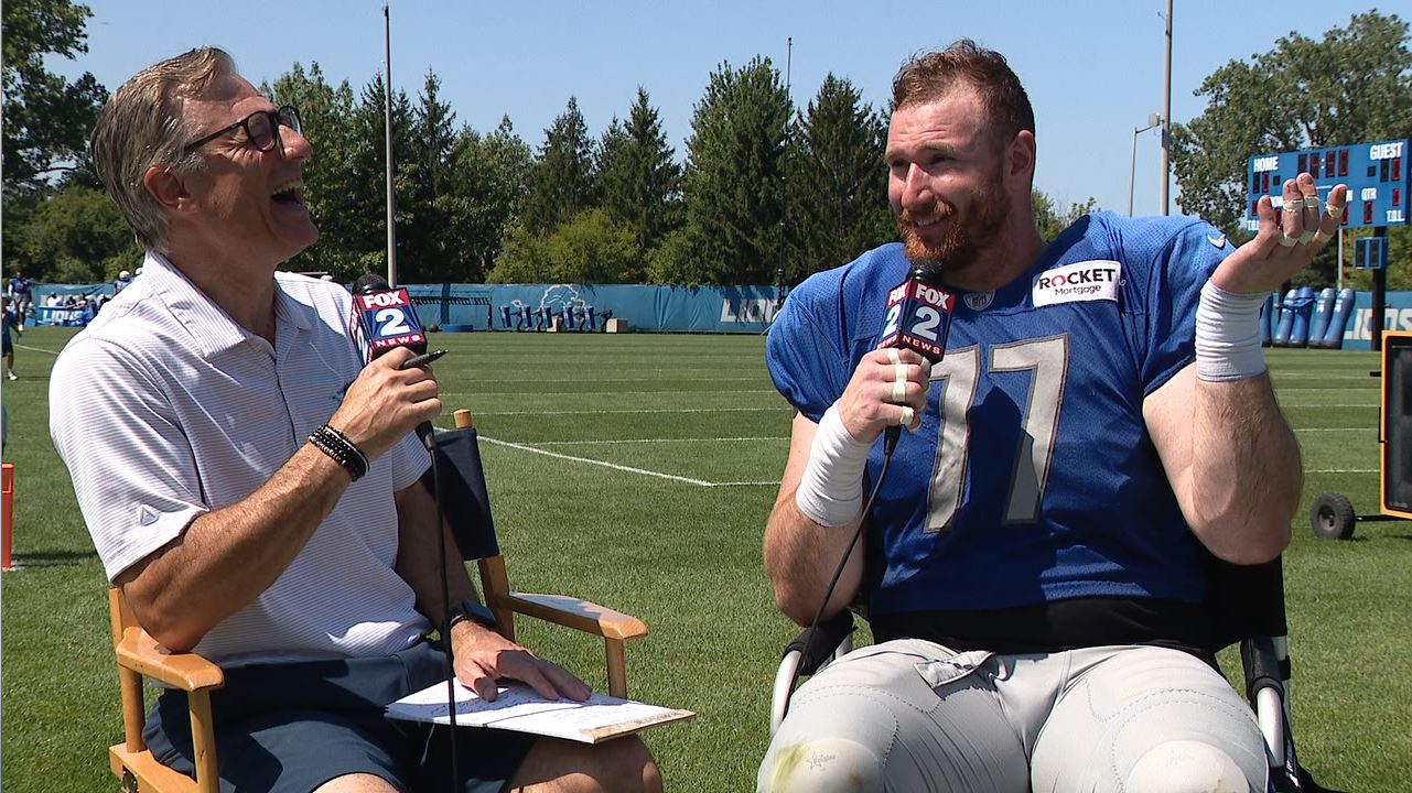 WATCH - Dan Miller sits down with Lions center Frank Ragnow