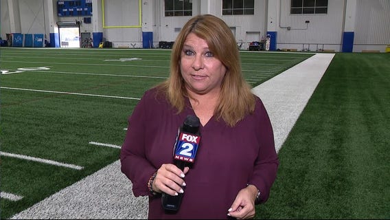 WATCH - Jennifer Hammond reports from Lions practice where there is an emphasis on stopping the Raven run attack