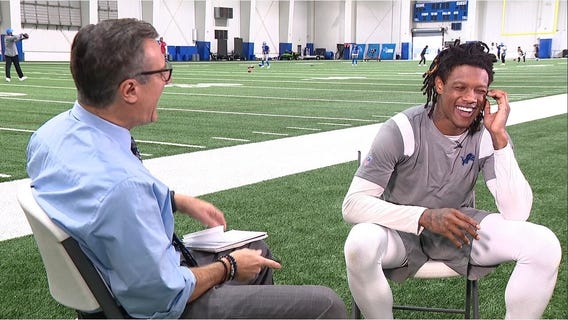 WATCH - Dan Miller goes 1-on-1 with Lions receiver Jameson Williams