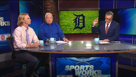 SportsWorks - 5-21-23 -- Dan talking Tigers, Pistons & PGA with Wojo & Burchie