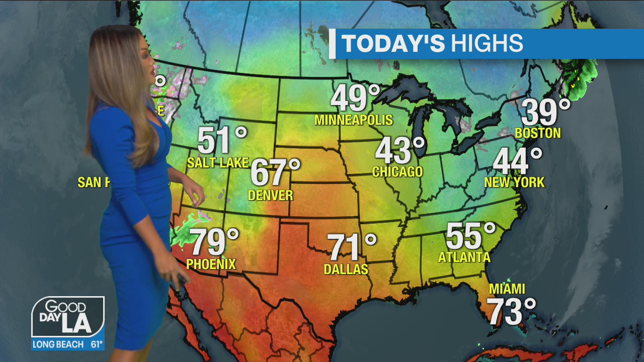 Weather Forecast for Tuesday, Nov. 23