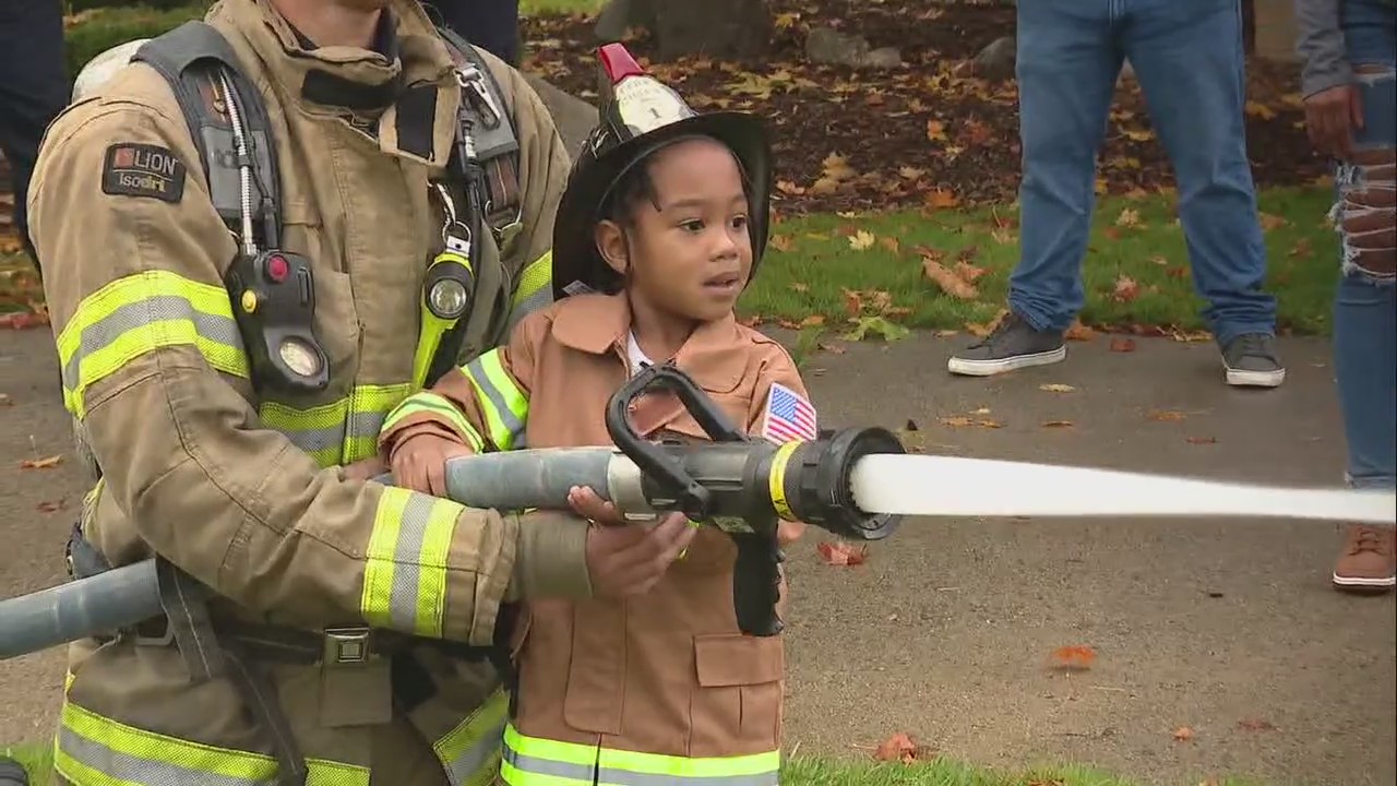 4-year-old born with kidney disease has dream fulfilled by St. Clair Shores Fire Department, Make-A-Wish