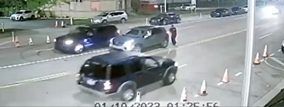 Fatal hit-and-run suspect video