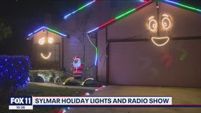 Sylmar holiday lights and radio show