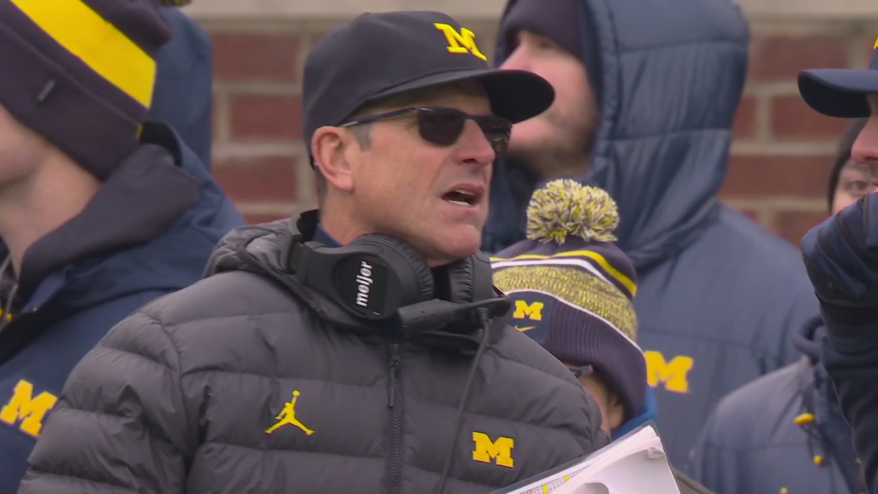 Harbaugh suspended by Big 10 for the rest of regular season