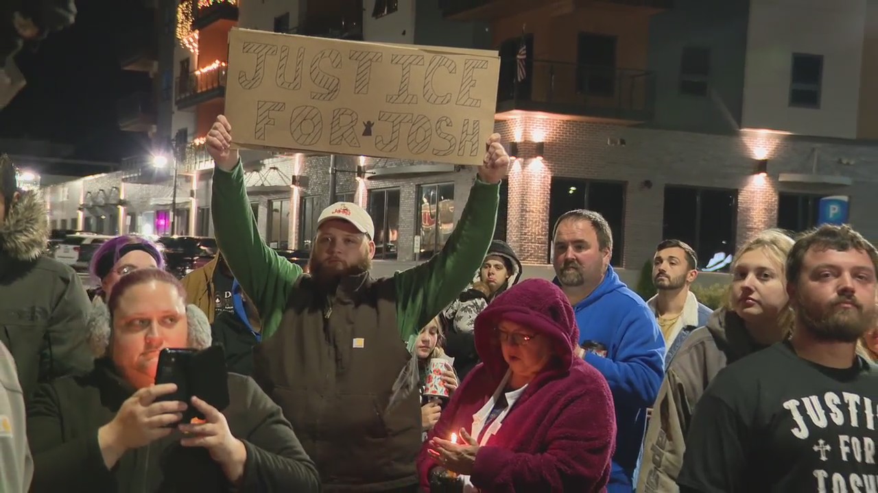 Community gathers to mourn and seek justice for 28-year-old Joshua Conant