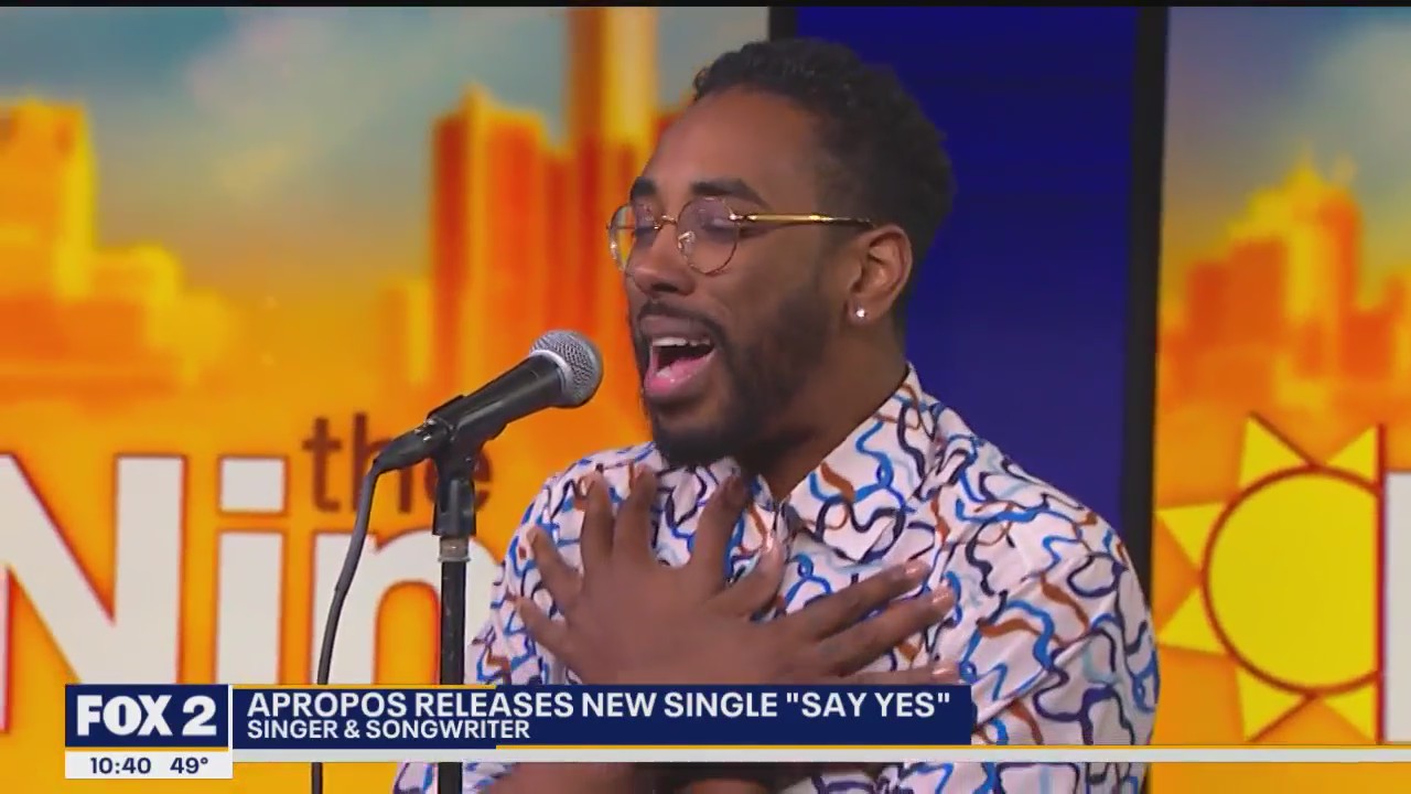 International Recording Artist Apropos Performs New Single "Say Yes"