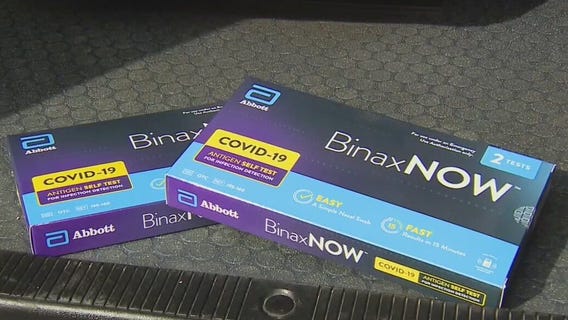 Taking the at-home COVID-19 test kits for the holidays