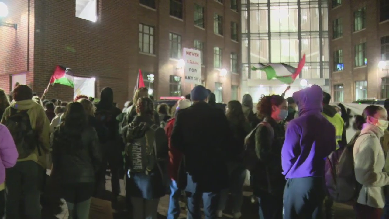 Pro-Palestinian rally at UM Ann Arbor escalates to occupying administration building