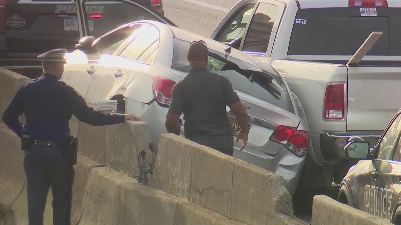 Suspect rammed patrol cars, other motorists before being shot by police