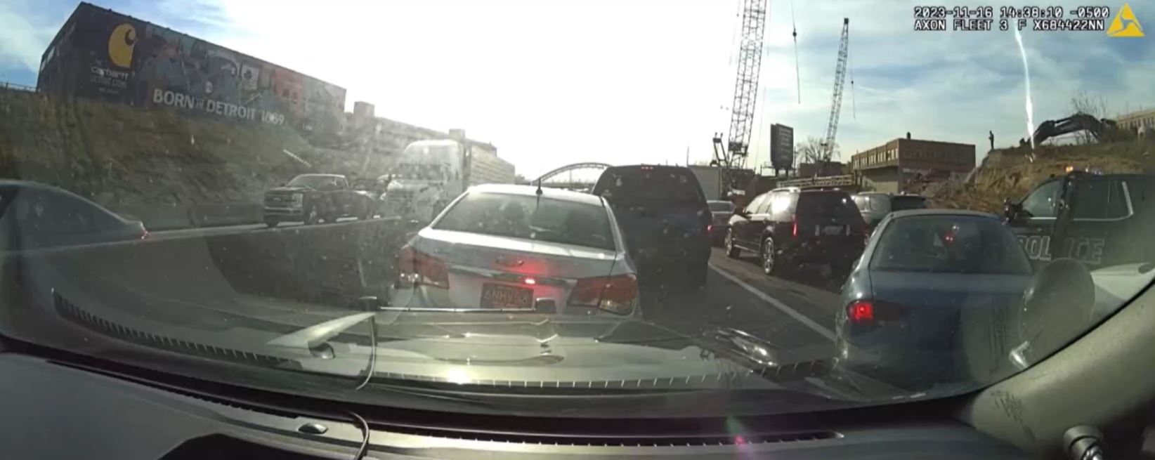 Warren police video of pursuit, officer involved shooting released