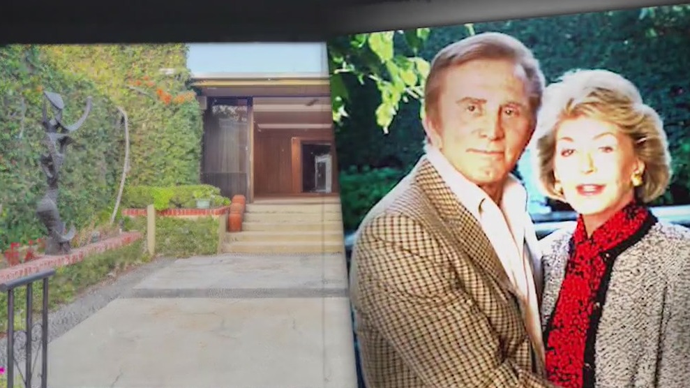 Inside look at Kirk and Anne Douglas' longtime Beverly Hills home