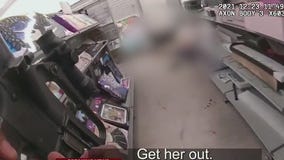 North Hollywood shooting: Body cam video leading up to teen girl, suspect's deaths released