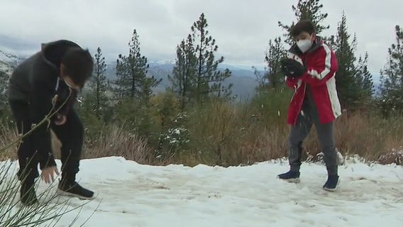Record snowfall on California mountains, officials warn of dangerous driving conditions