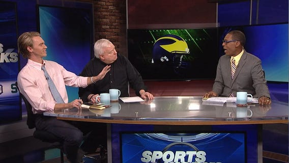 SportsWorks - 11-26-23 -- Woody talking Michigan, Michigan St. football, Red Wings & Lions with Wojo & Burchie